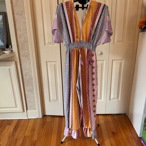 Multicolor Bohemian Jumpsuit